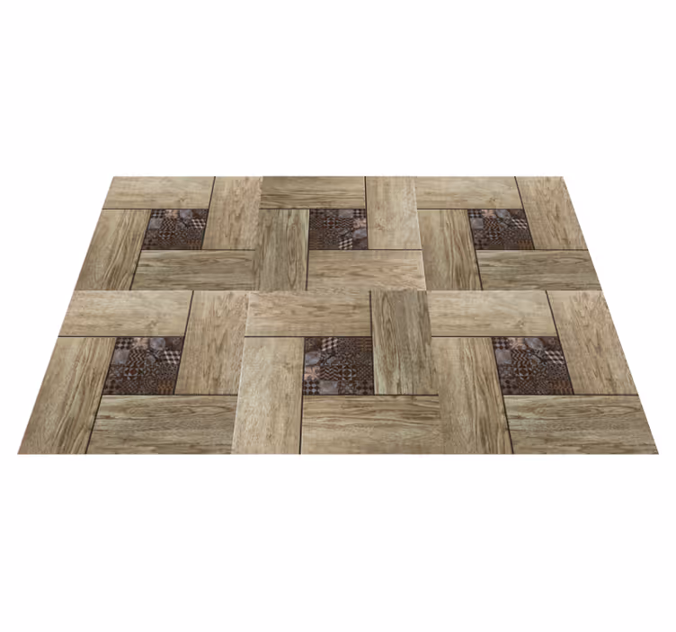 Textured placemats with wooden pattern design - TenStickers