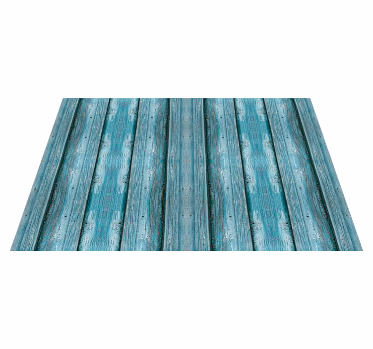 Textured placemats in wooden plank design - TenStickers