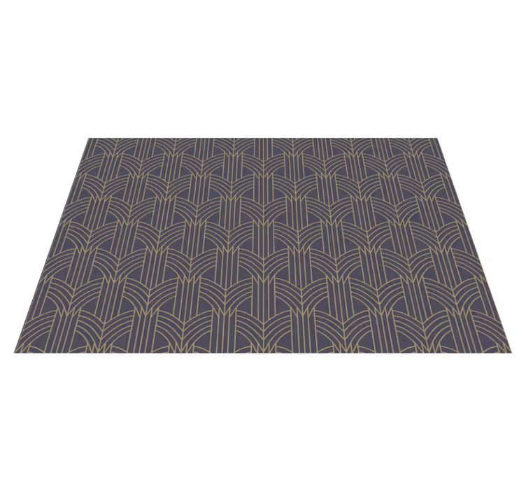 Textured placemats with stylish geometric design - TenStickers
