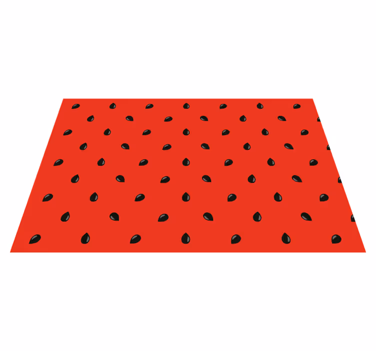 Original placemats watermelon seed design - TenStickers