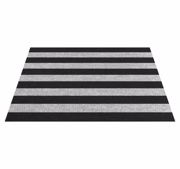 Modern placemats striped kitchen mats - TenStickers