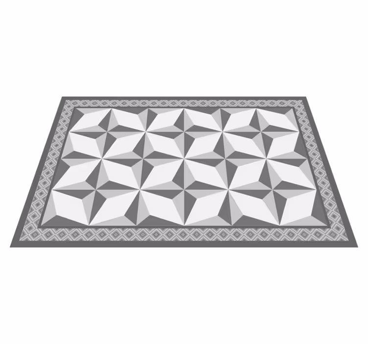 Textured placemats with geometric design surface - TenStickers
