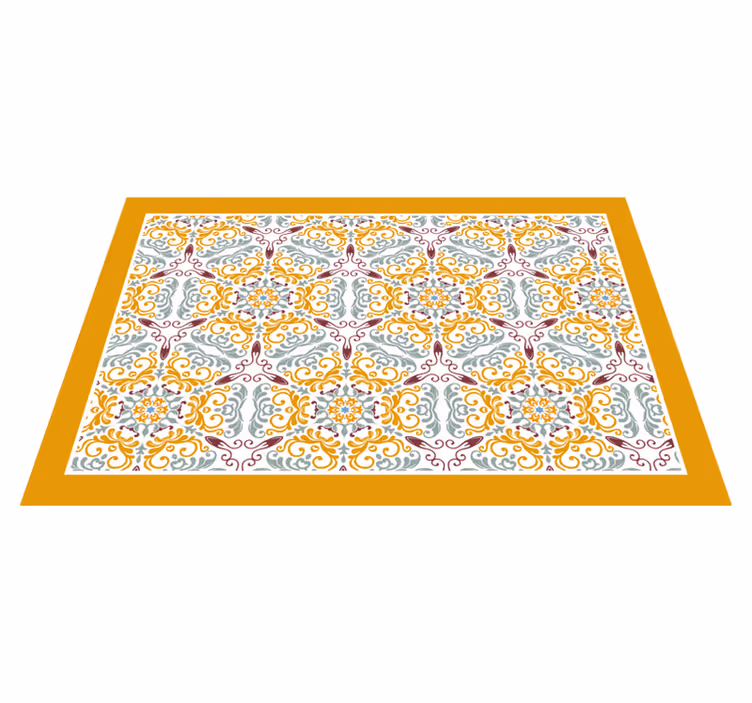 Original placemats elegant ornamental design - TenStickers