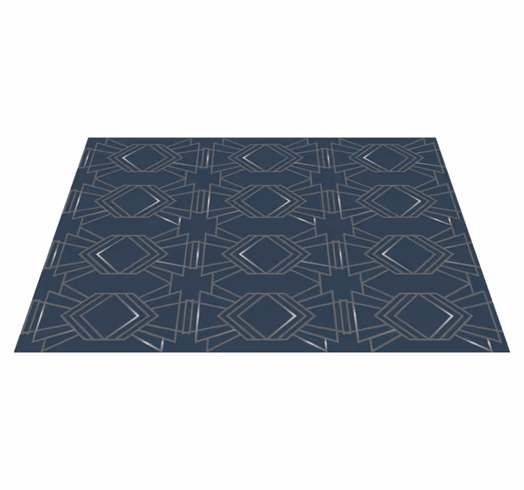 Modern placemats with sophisticated geometric design - TenStickers