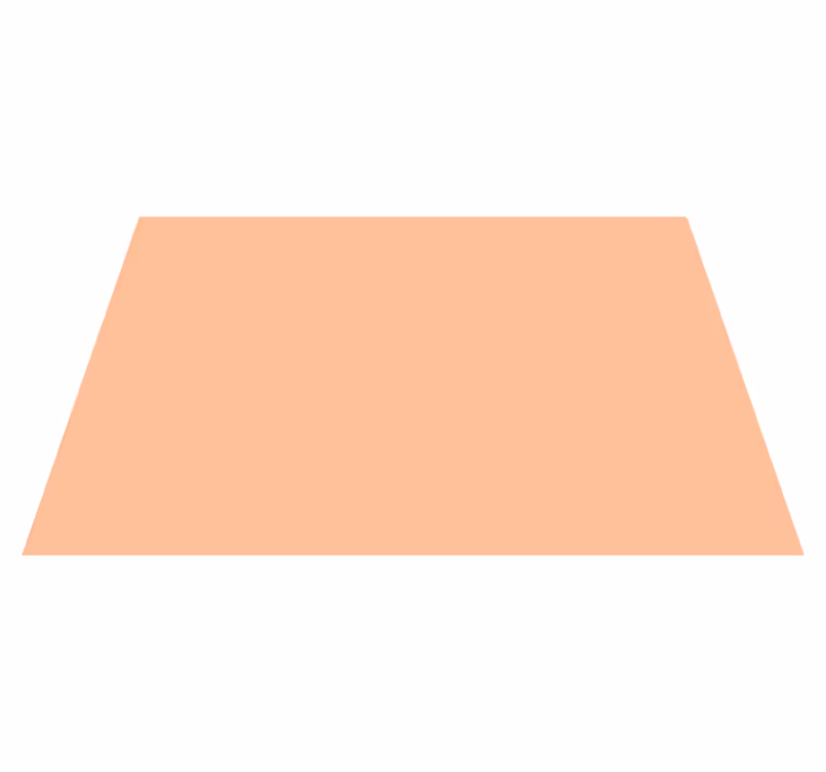 Peach fuzz vinyl Placemat - TenStickers