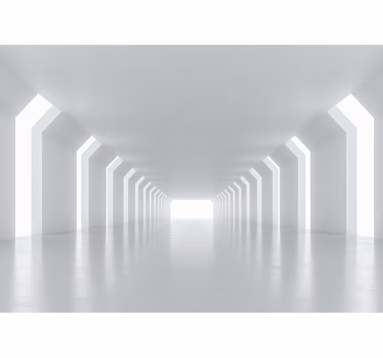 Into the light 3D Wall Mural - TenStickers