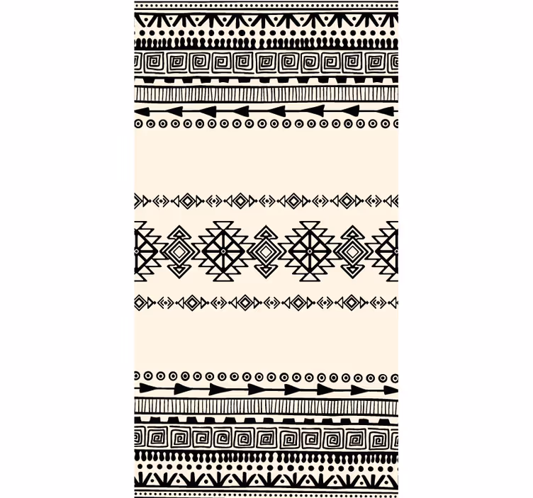 Africa wall mural tribal path - TenStickers