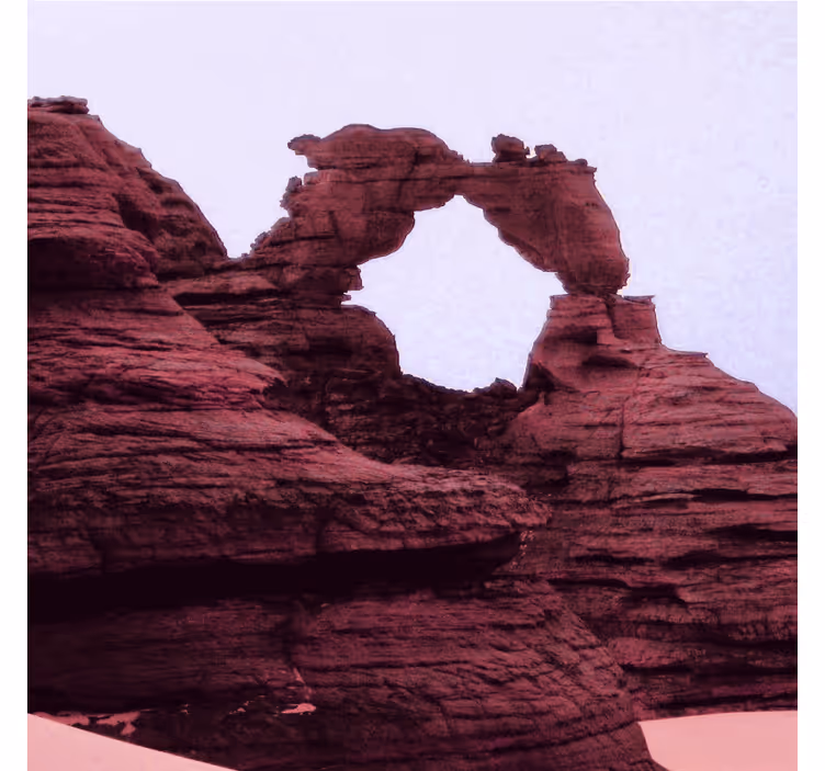 Desert wall mural sandstone aesthetic photography - TenStickers