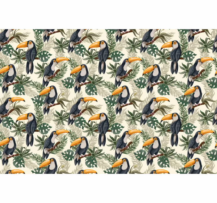 Wall mural jungle tropical forest - TenStickers