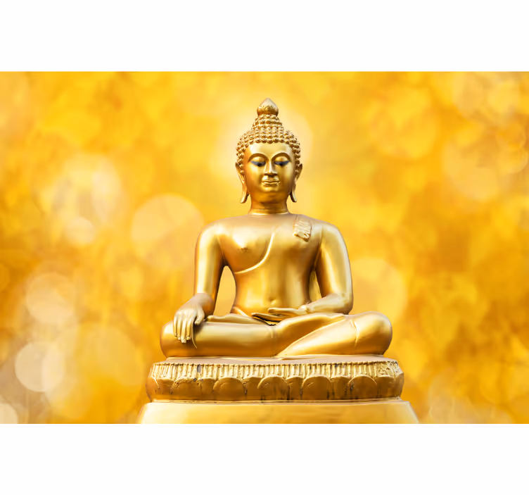 Wall mural buddha triptych - TenStickers