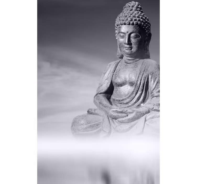 Wall mural buddha zen art - TenStickers