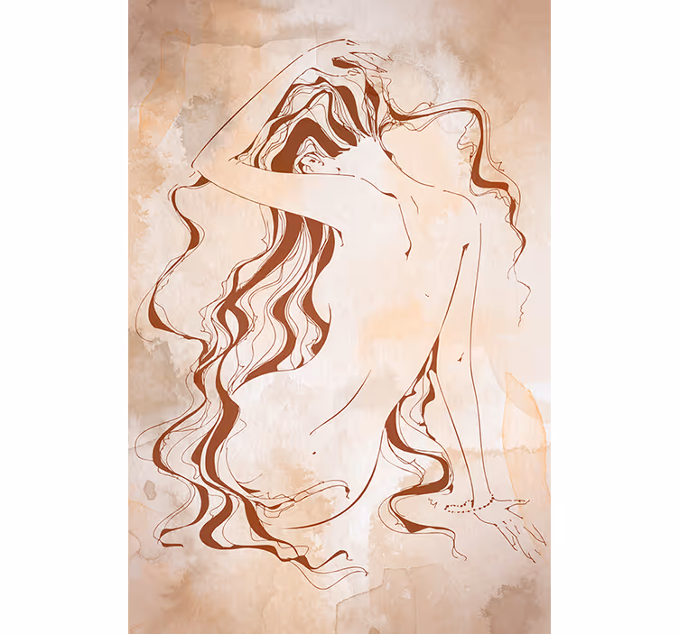 Wall mural bathroom modern bathroom wallpaper - TenStickers