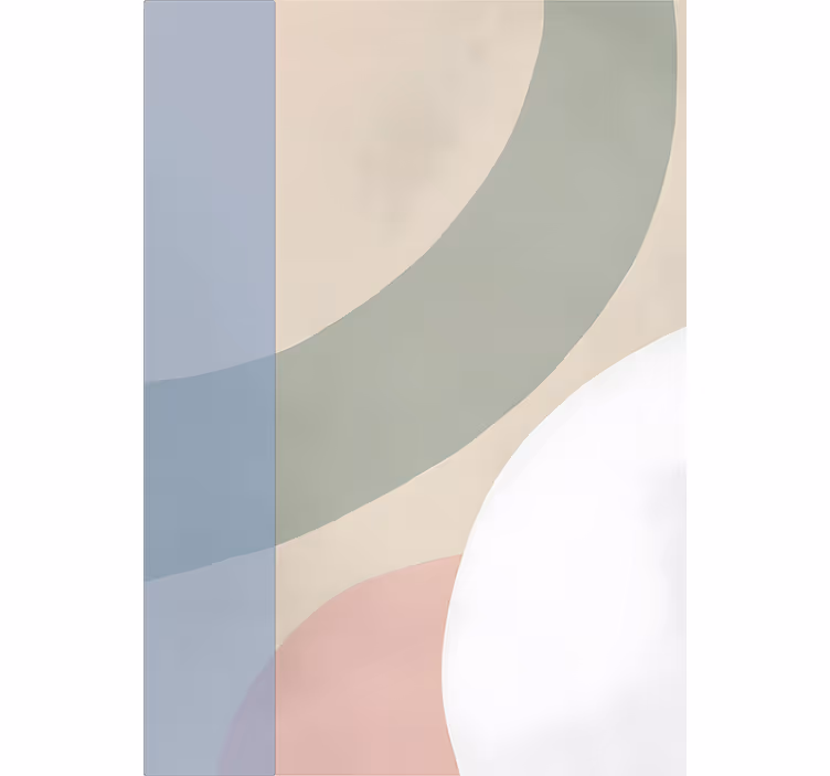 Wall mural beige in soft earth tones - TenStickers