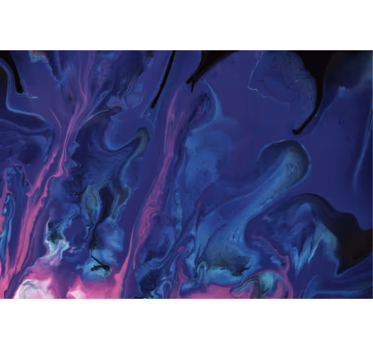 Purple wall mural in purple and blue gradient - TenStickers