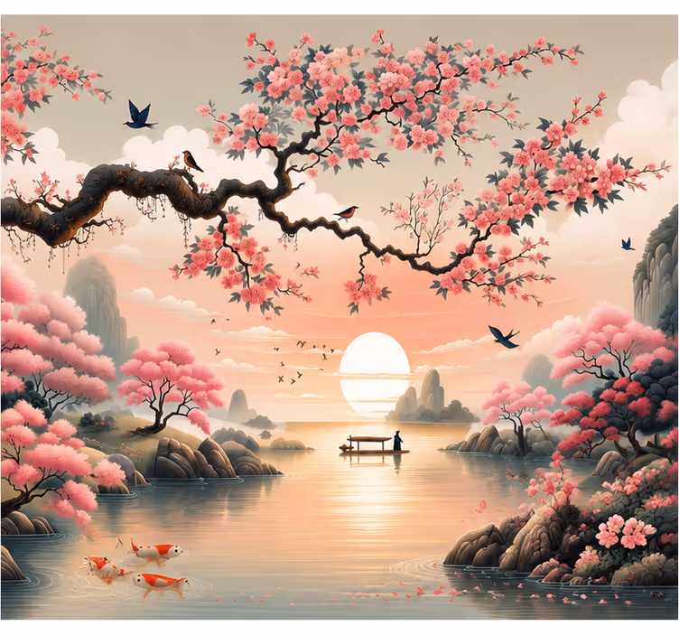 Other wall mural city 日本の都市 - TenStickers
