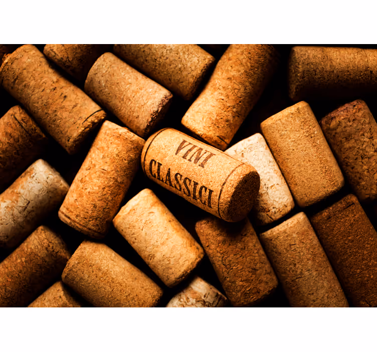 Classic Cork Collection other wall mural pattern - TenStickers
