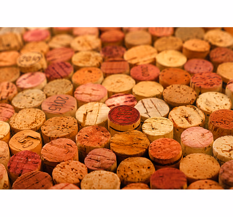 Other wall mural pattern cork collection designs - TenStickers