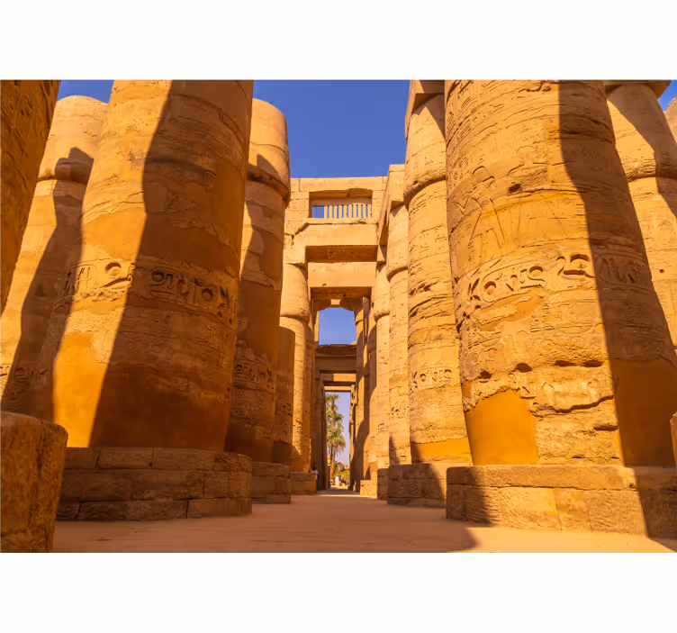 Historic Temple Columns wall mural city - TenStickers