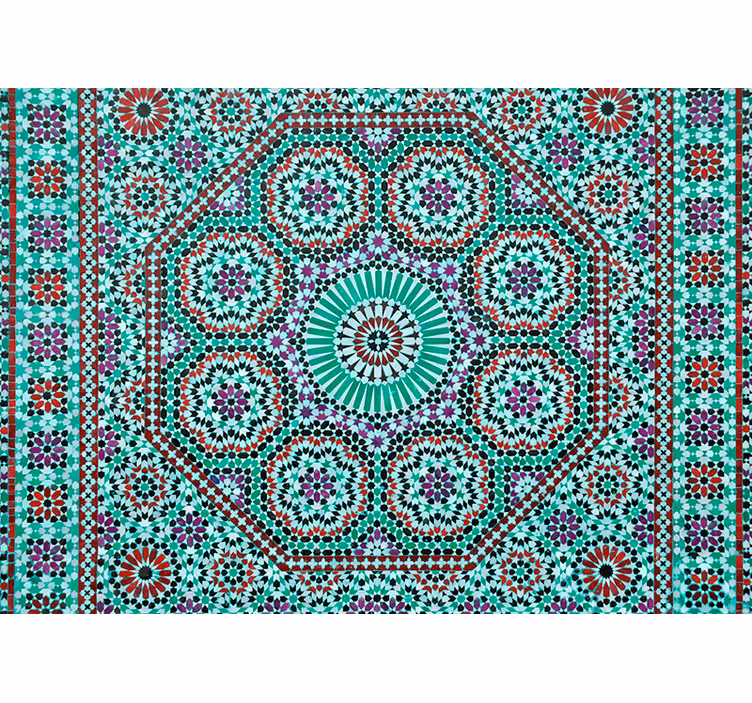 Other wall mural pattern ornate geometric design - TenStickers