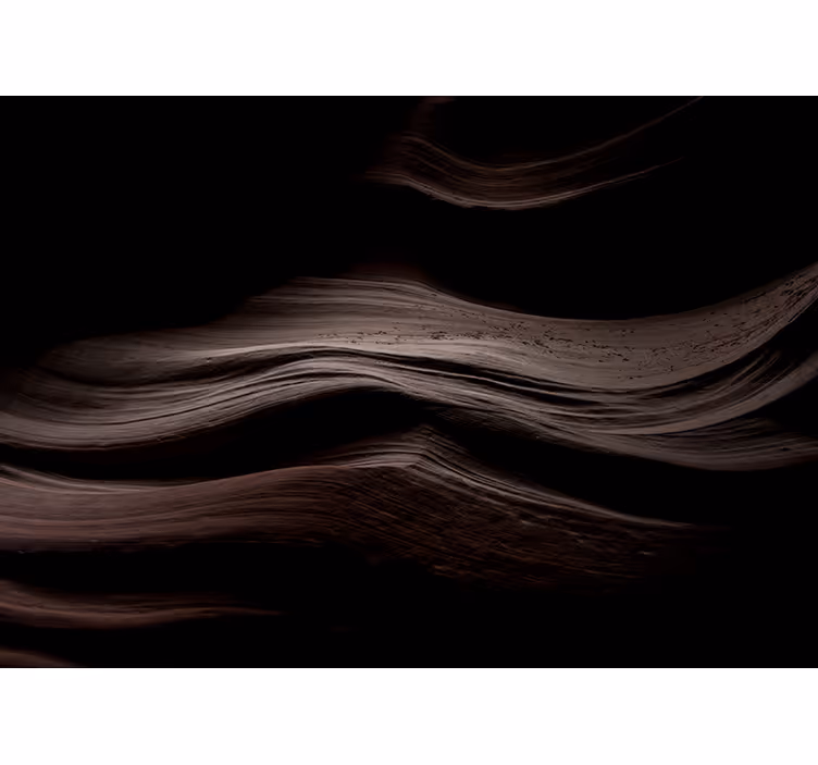 Waves of Earth wall mural pattern - TenStickers