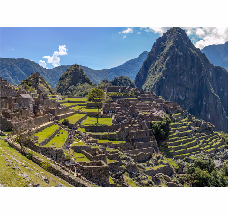 Wall mural city machu picchu heritage - TenStickers