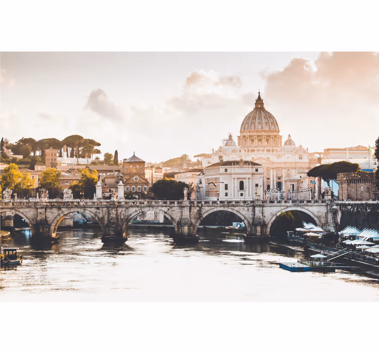 Historic Roman Architecture wall mural city - TenStickers