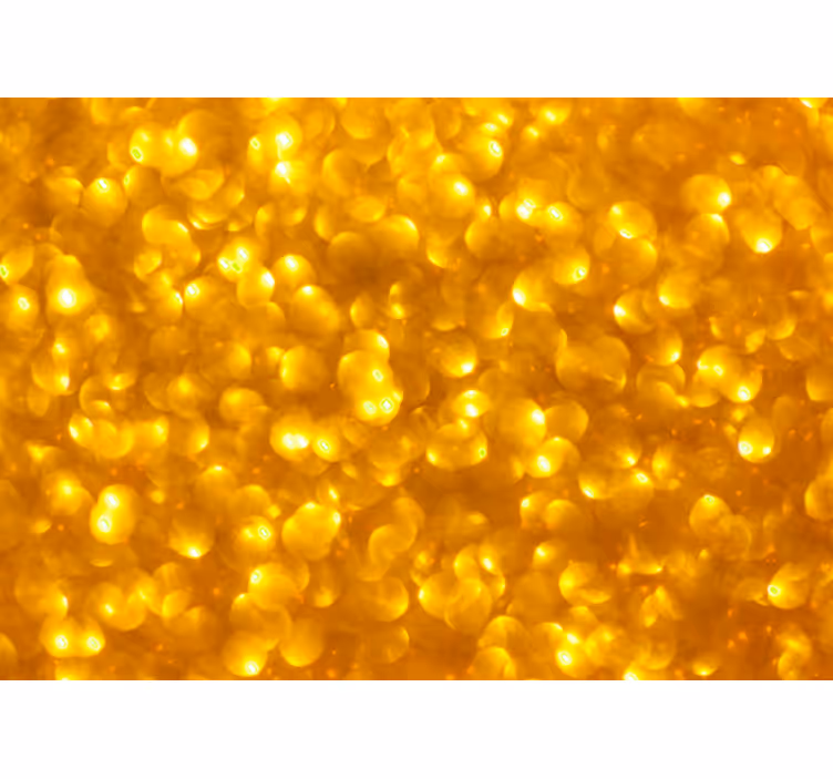 Golden Bokeh Effect wall mural pattern - TenStickers