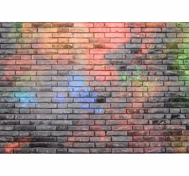 Urban color splash urban art wall mural - TenStickers