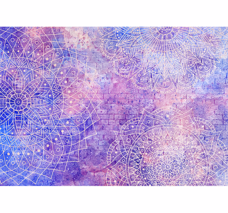 Mandala wall mural intricate mandala designs - TenStickers