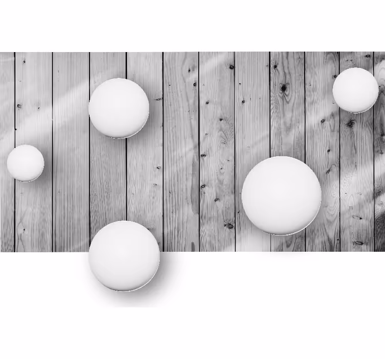 Wall mural pattern geometric sphere design - TenStickers