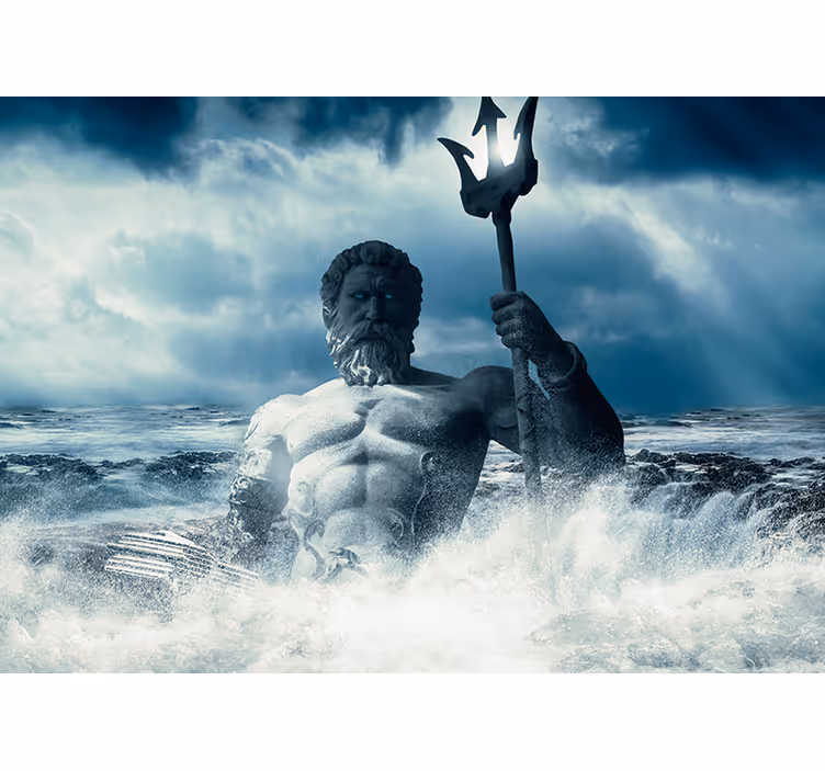Wall mural painting titanic ocean ruler - TenStickers