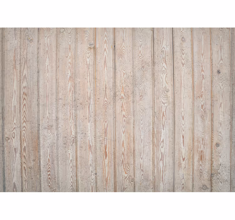 Wall mural wood light wooden panels - TenStickers