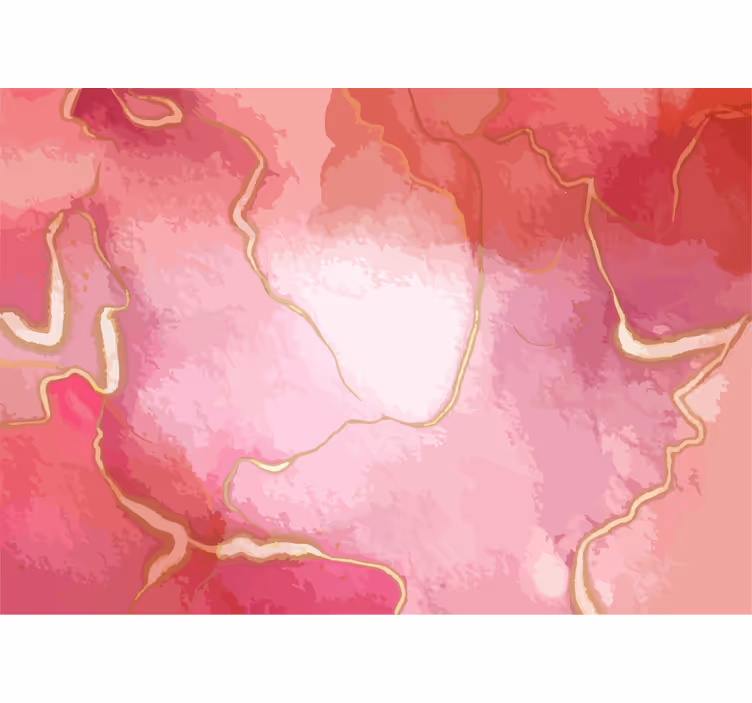 Wall mural pattern elegant rose design - TenStickers