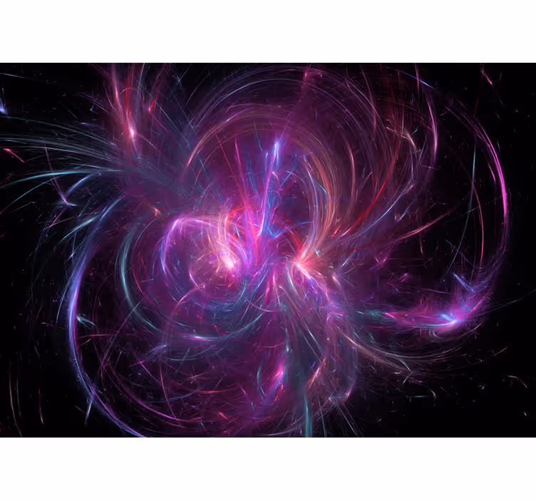Abstract mural wallpaper cosmic energy swirl - TenStickers