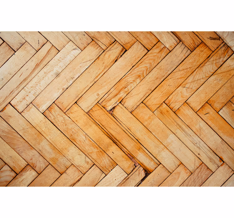 Wall mural pattern natural wood design - TenStickers