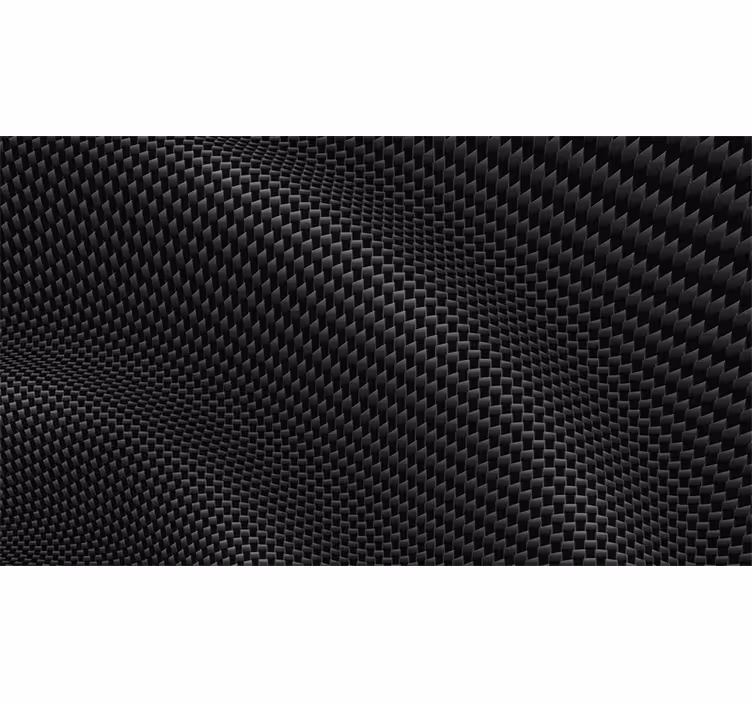 Wall mural pattern textured black design - TenStickers
