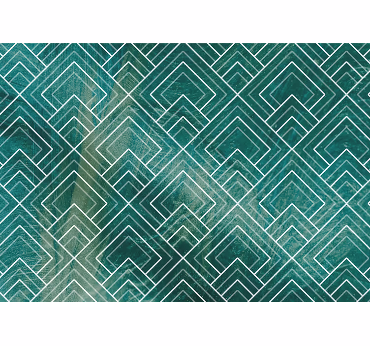 Wall mural pattern geometric design concept - TenStickers