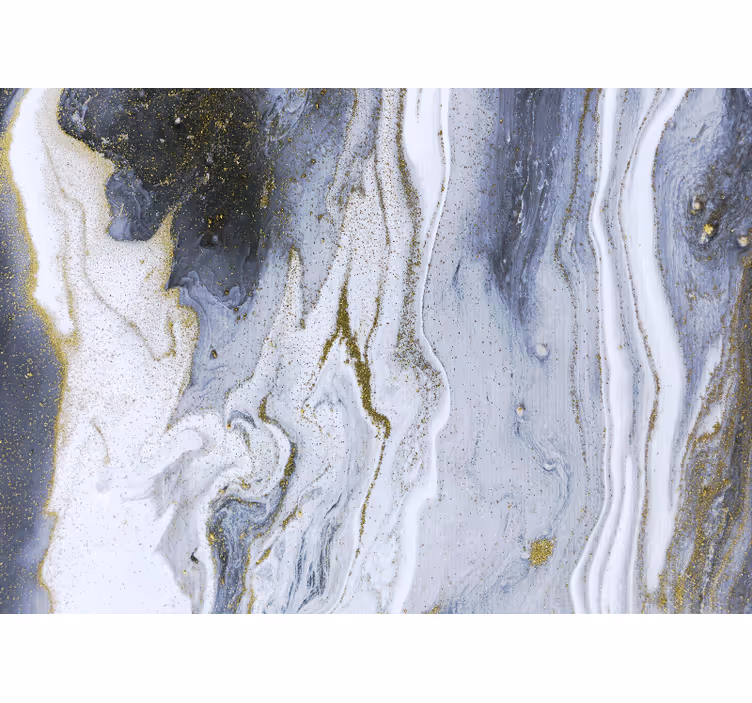 Wall mural pattern elegant marble swirls - TenStickers