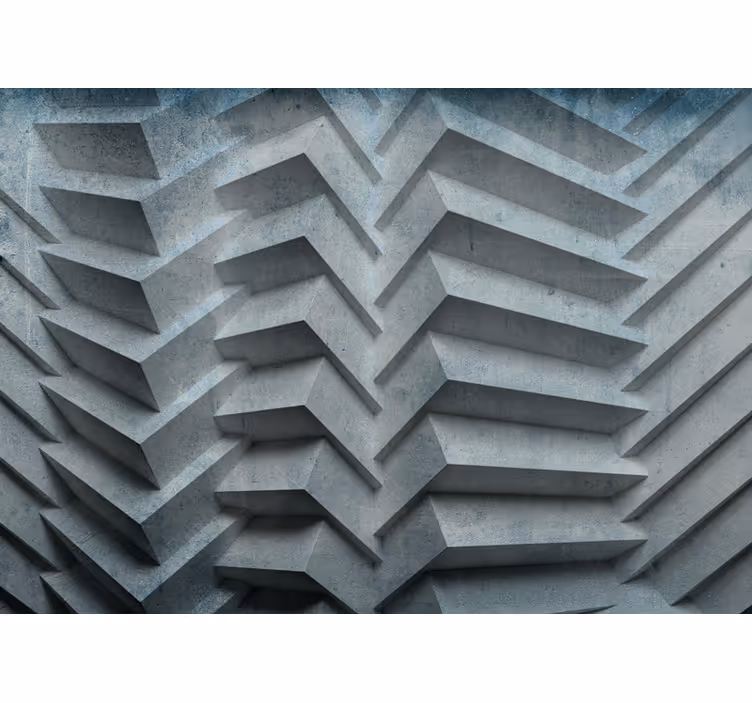 Wall mural pattern geometric surface designs - TenStickers