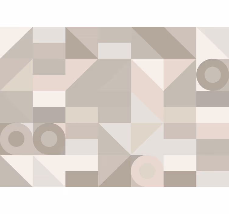 Wall mural pattern geometric shape design - TenStickers