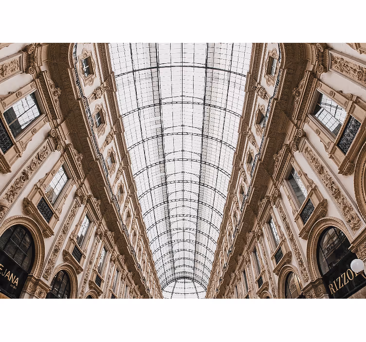 Wall mural city milan architectural wonder - TenStickers