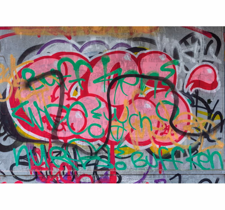 Urban art wall mural vibrant city artistry - TenStickers