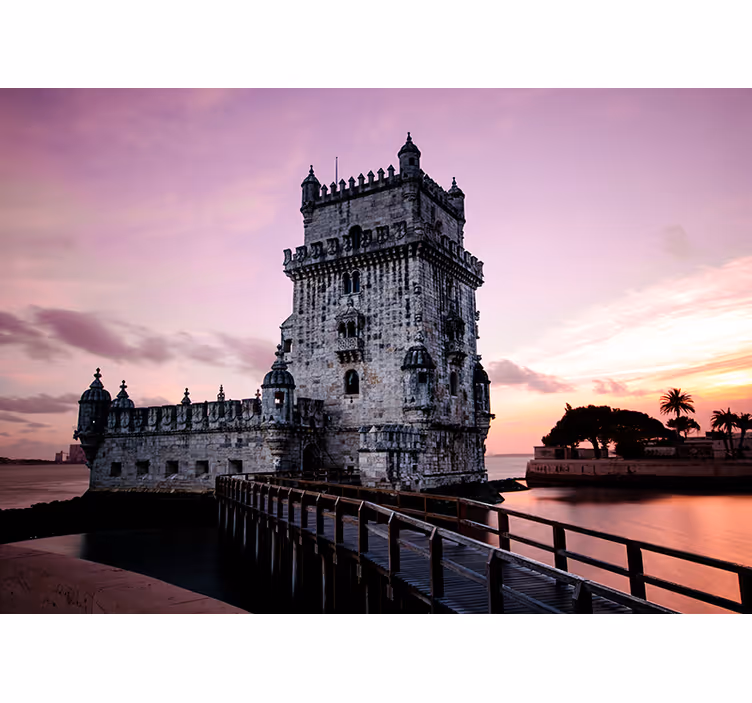 Lisboa Tower other wall mural city - TenStickers