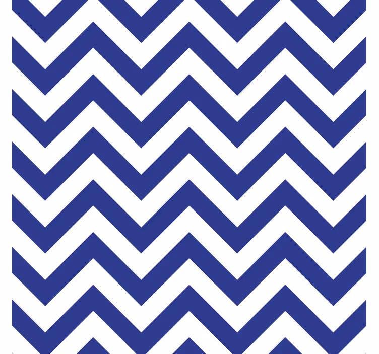 Texture coaster with dynamic zigzag pattern - TenStickers