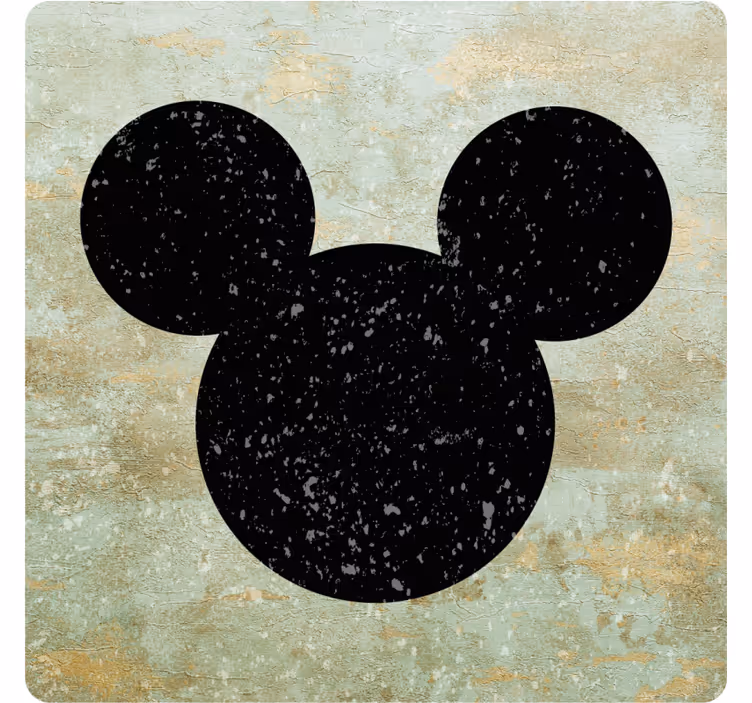 Vintage coasters classic cartoon character - TenStickers