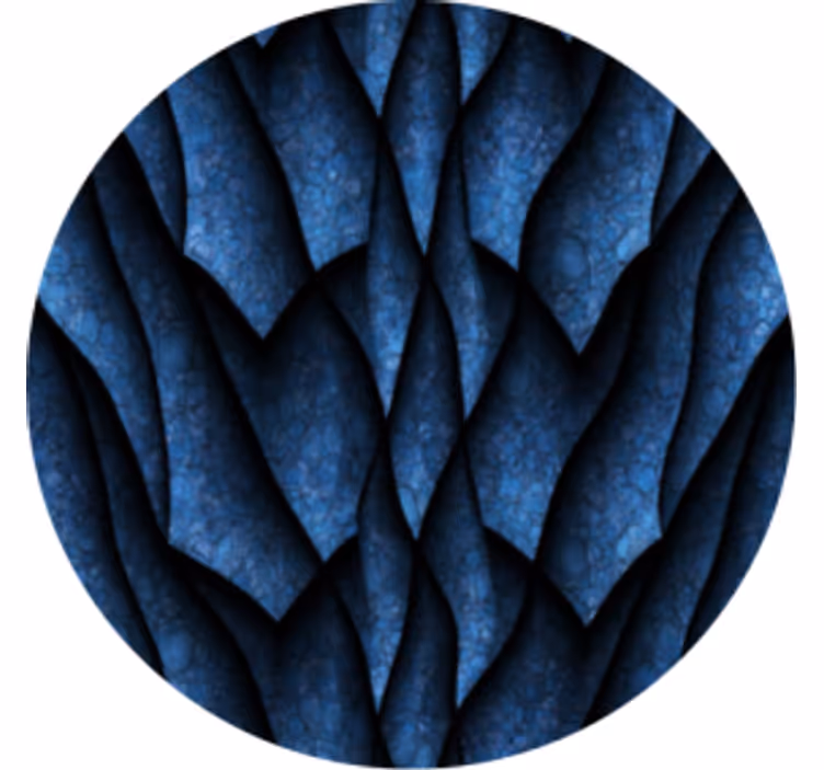Texture coaster with textured wave pattern - TenStickers