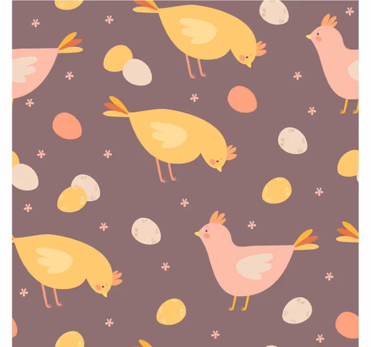 Wedding coaster charming birds design - TenStickers