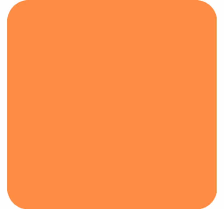 Texture coaster simple orange surface - TenStickers