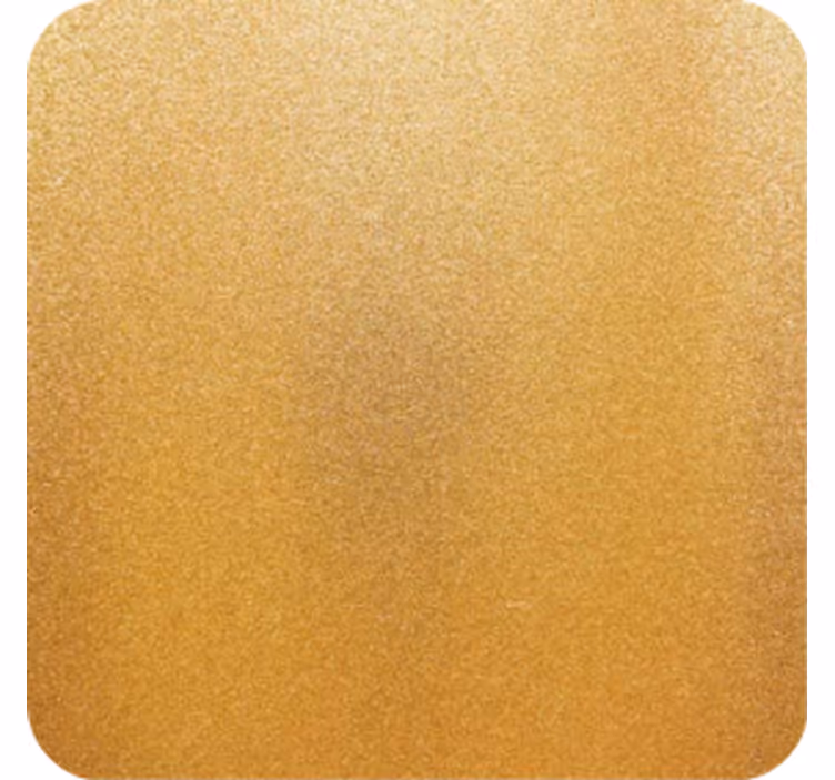 Texture coaster with shimmering golden surface - TenStickers