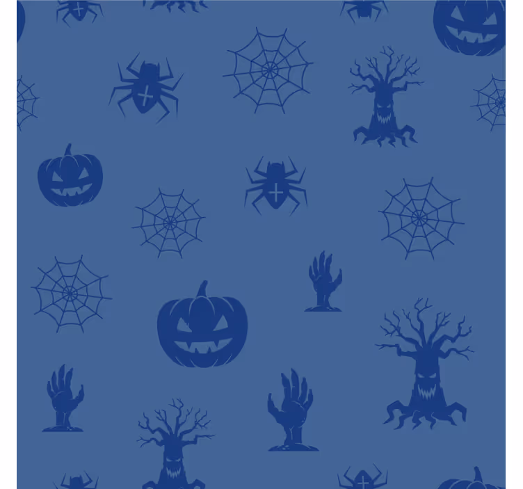 Halloween coasters spooky shadows design - TenStickers
